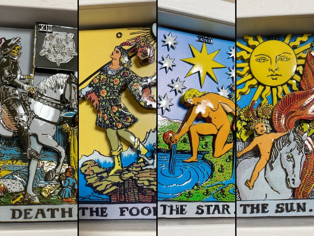 立体タロットカード