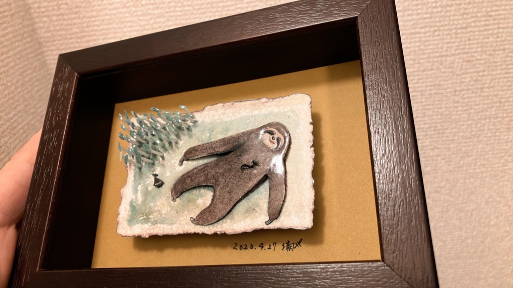 【半額セール】「ナマケネズミの居間」コラボスタッキングアート