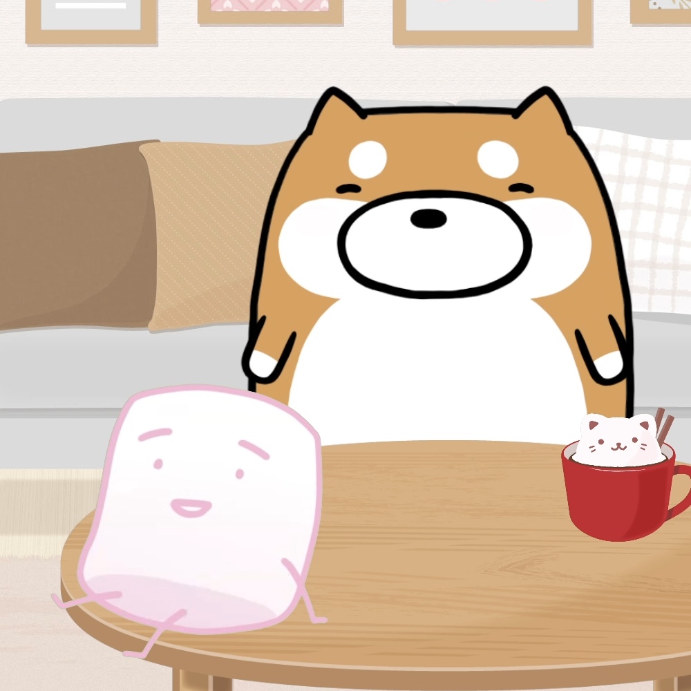 もちもち動くマシュマロくん