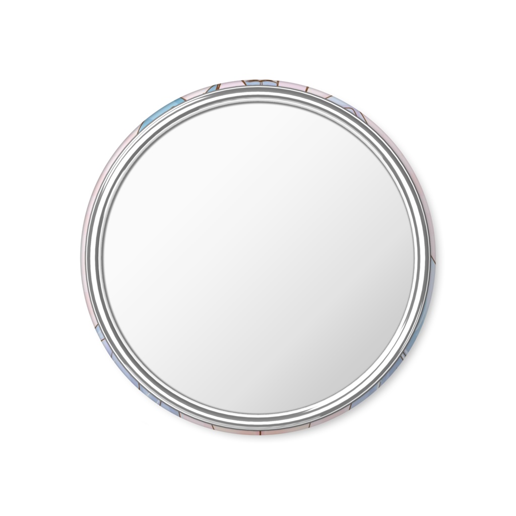 うさぎガール缶ミラー