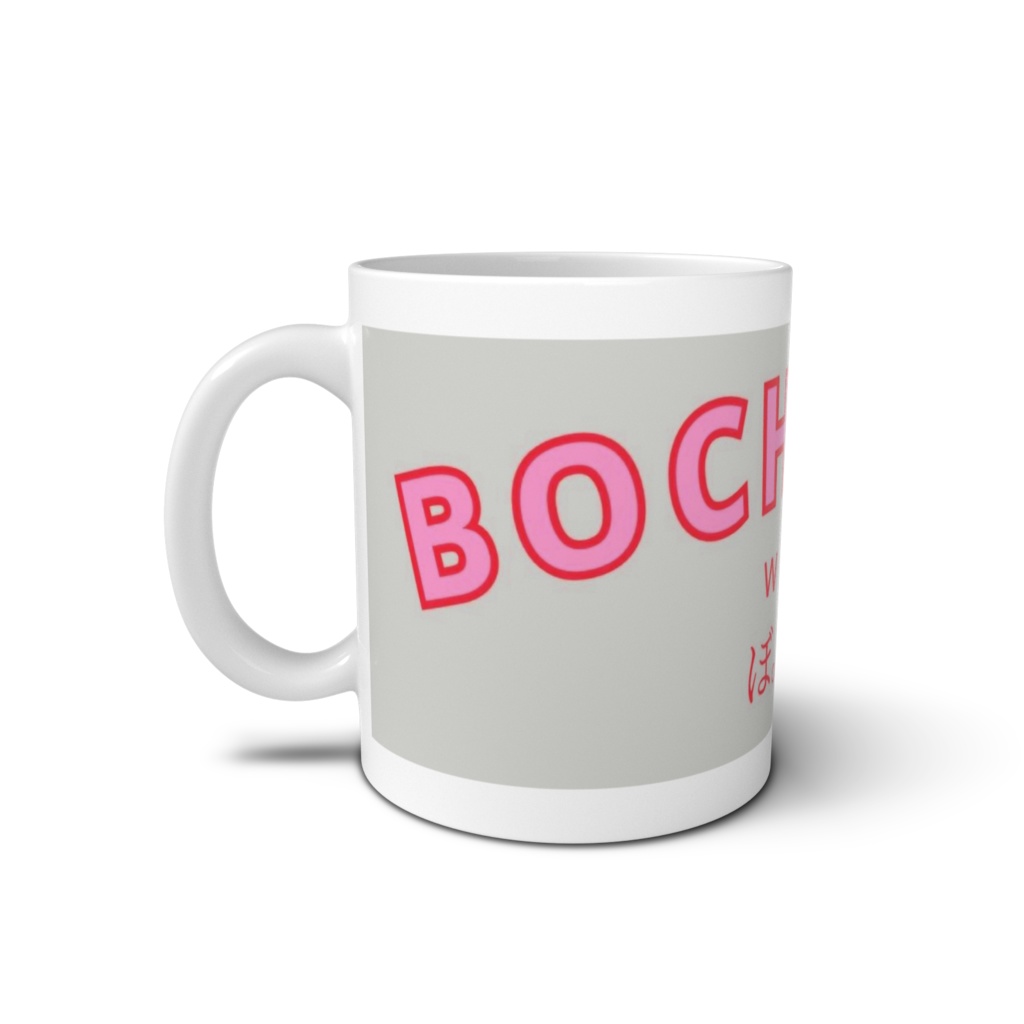 BOCHIBURAロゴマグ灰×桃