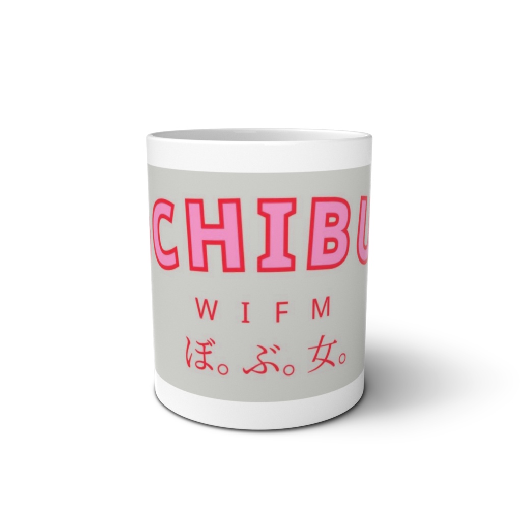 BOCHIBURAロゴマグ灰×桃