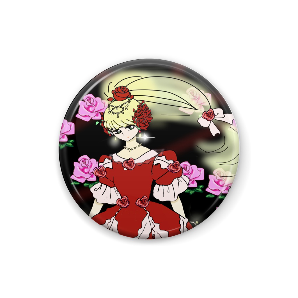 オリキャラ①缶バッジ