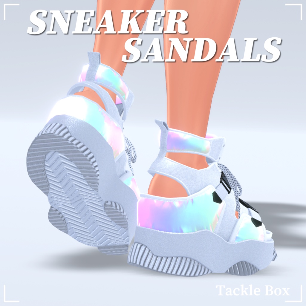 スニーカーサンダル【VRChat向け】