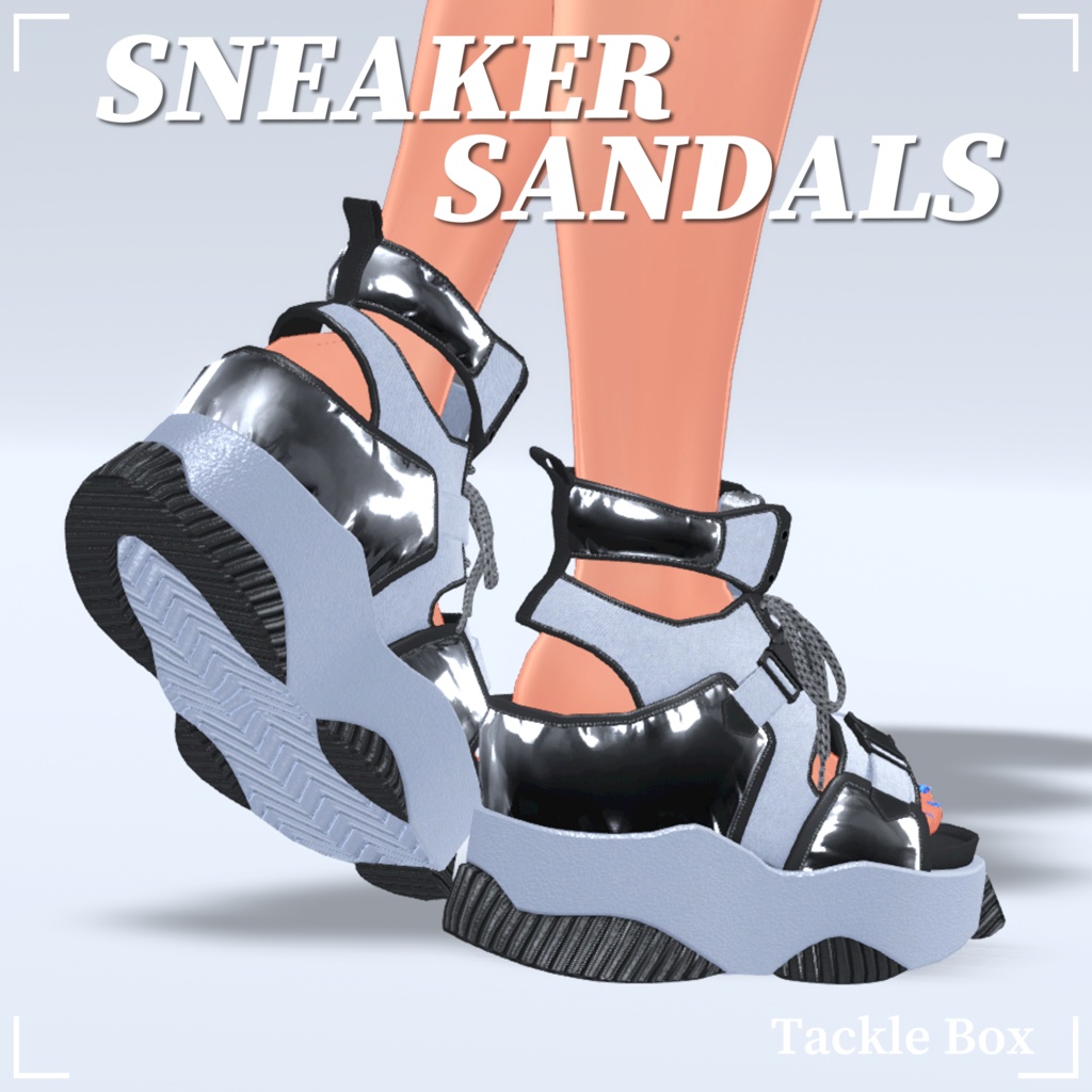 スニーカーサンダル【VRChat向け】