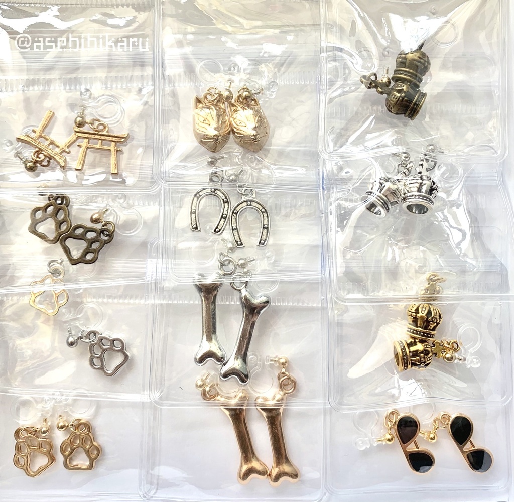 おもしろチャーム☆ノンホールピアス