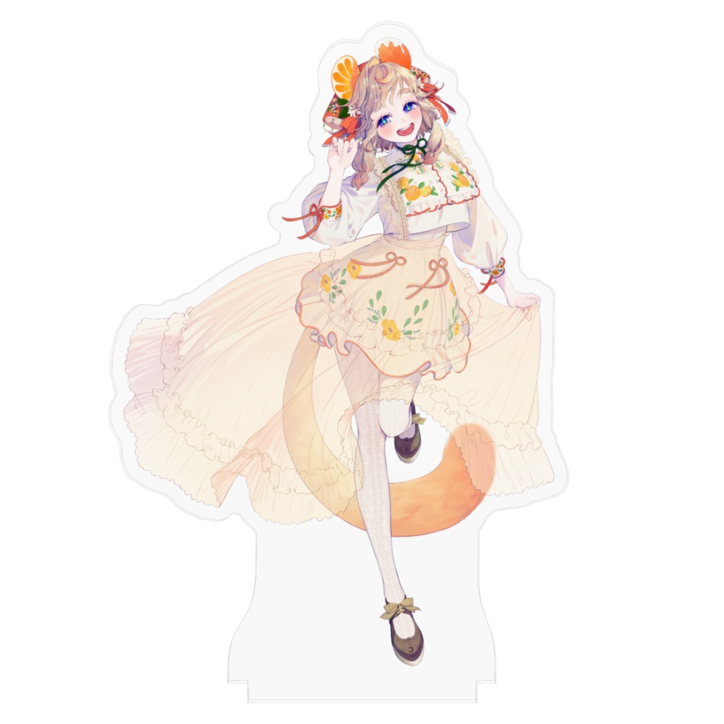 アクリルフィギュア(100×100mm)【蜜柑月オレコ】