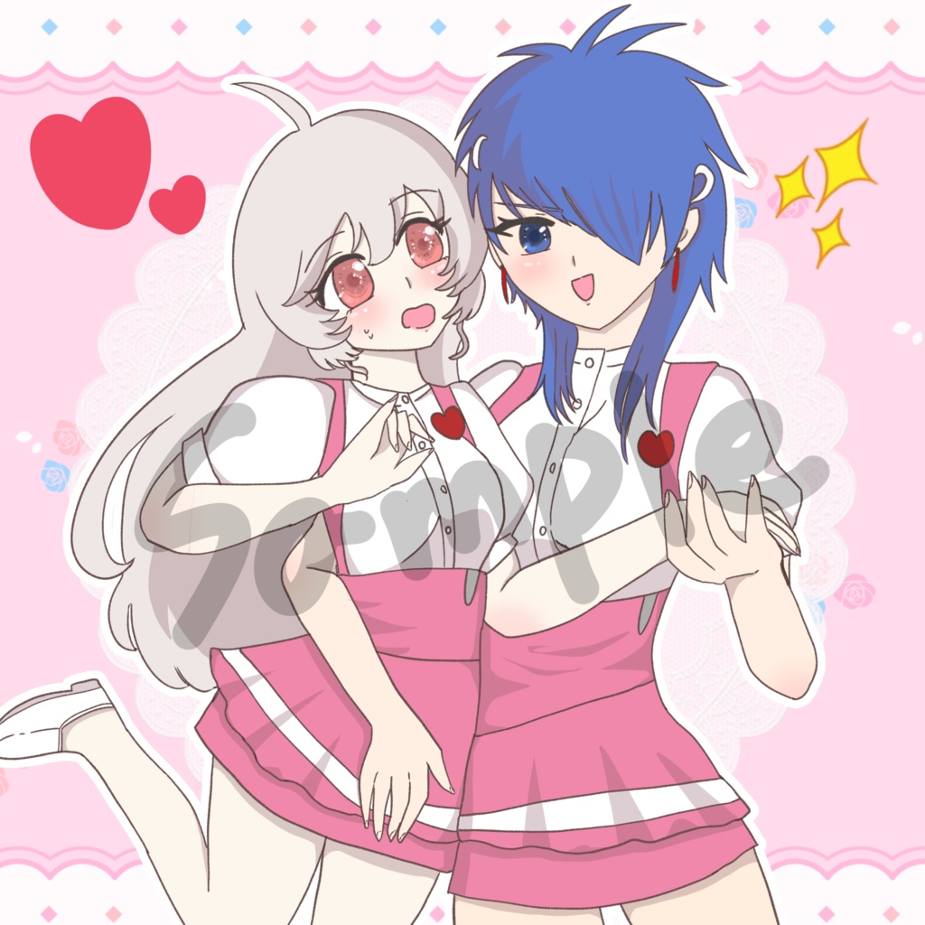 アンミラキラキラステッカー