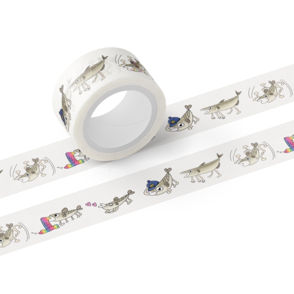 荒ぶるししゃものマステ