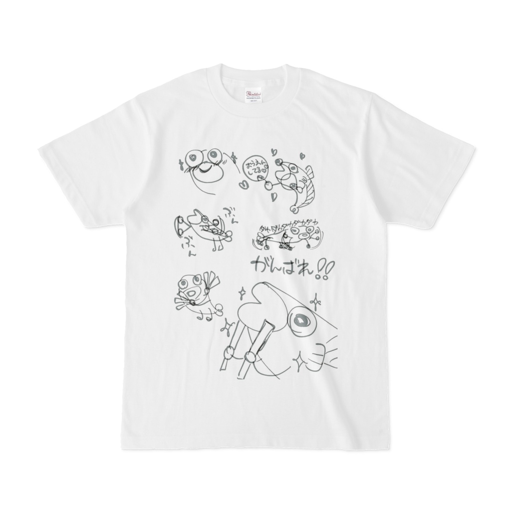 ししゃもの応援Tシャツ