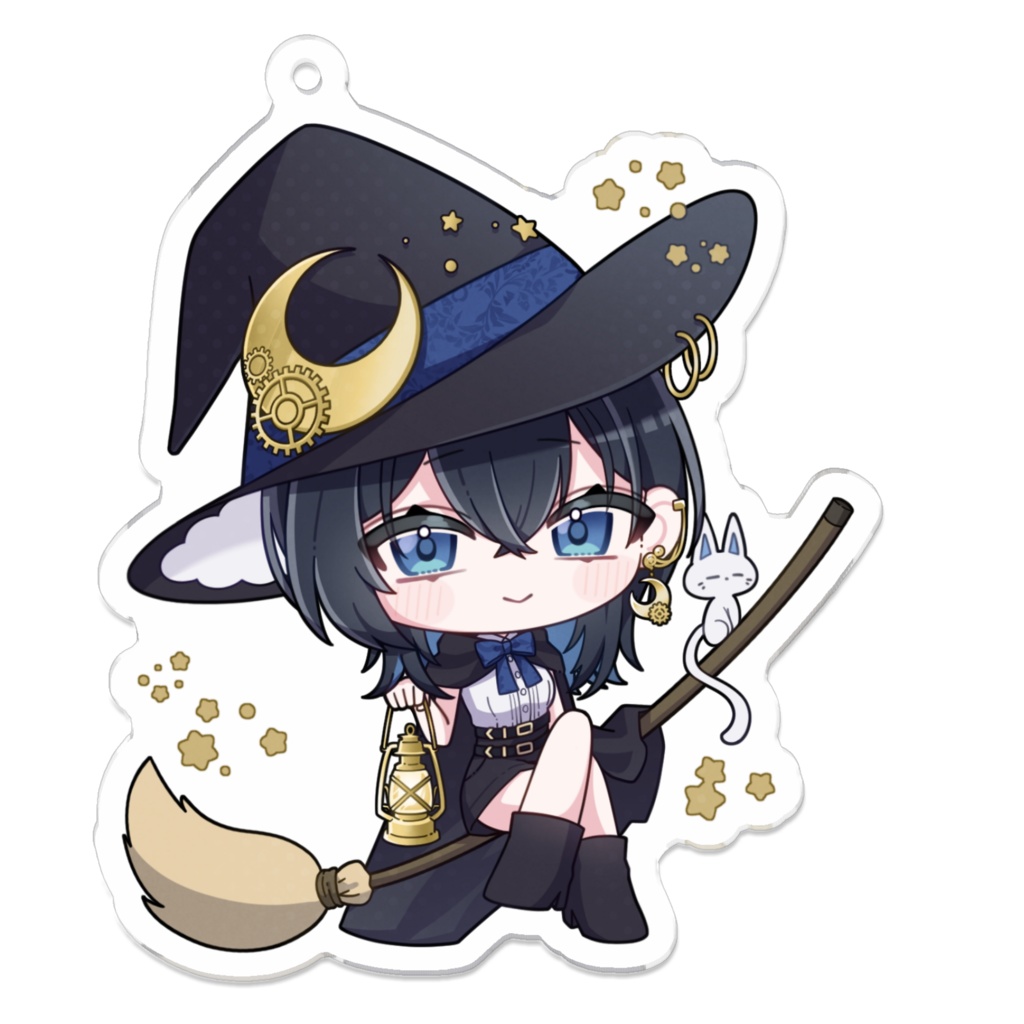 ハロウィン綺月 魔女ver アクキー