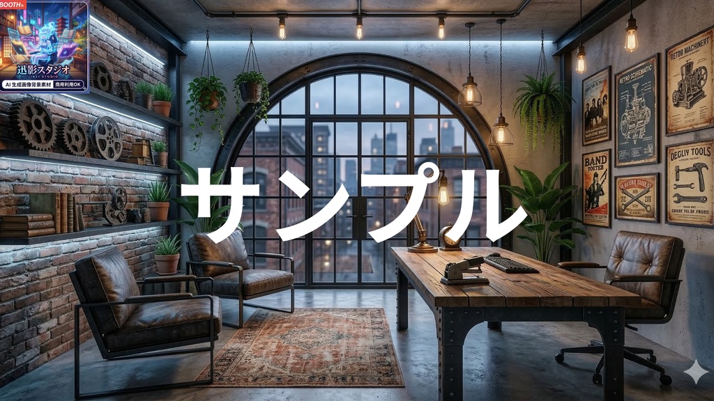 🎮 Vtuber・配信者向け 高品質AI背景素材集