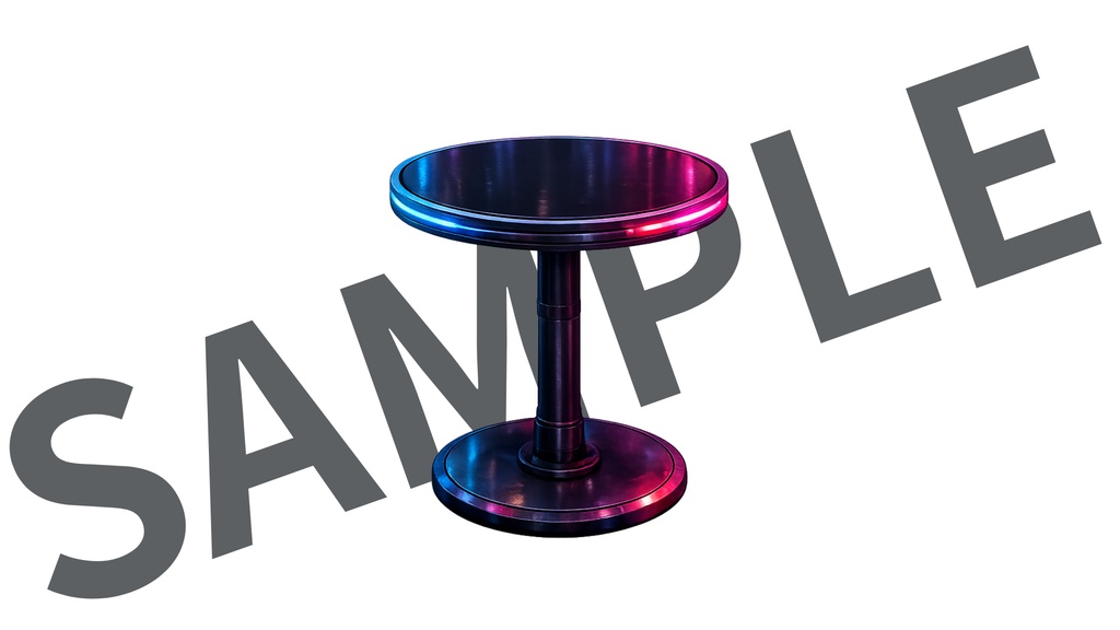 【商用利用OK】サイバーパンク配信素材セット|動く背景+デスク小物12種|VTuber・配信者向けネオン素材【OBS対応】