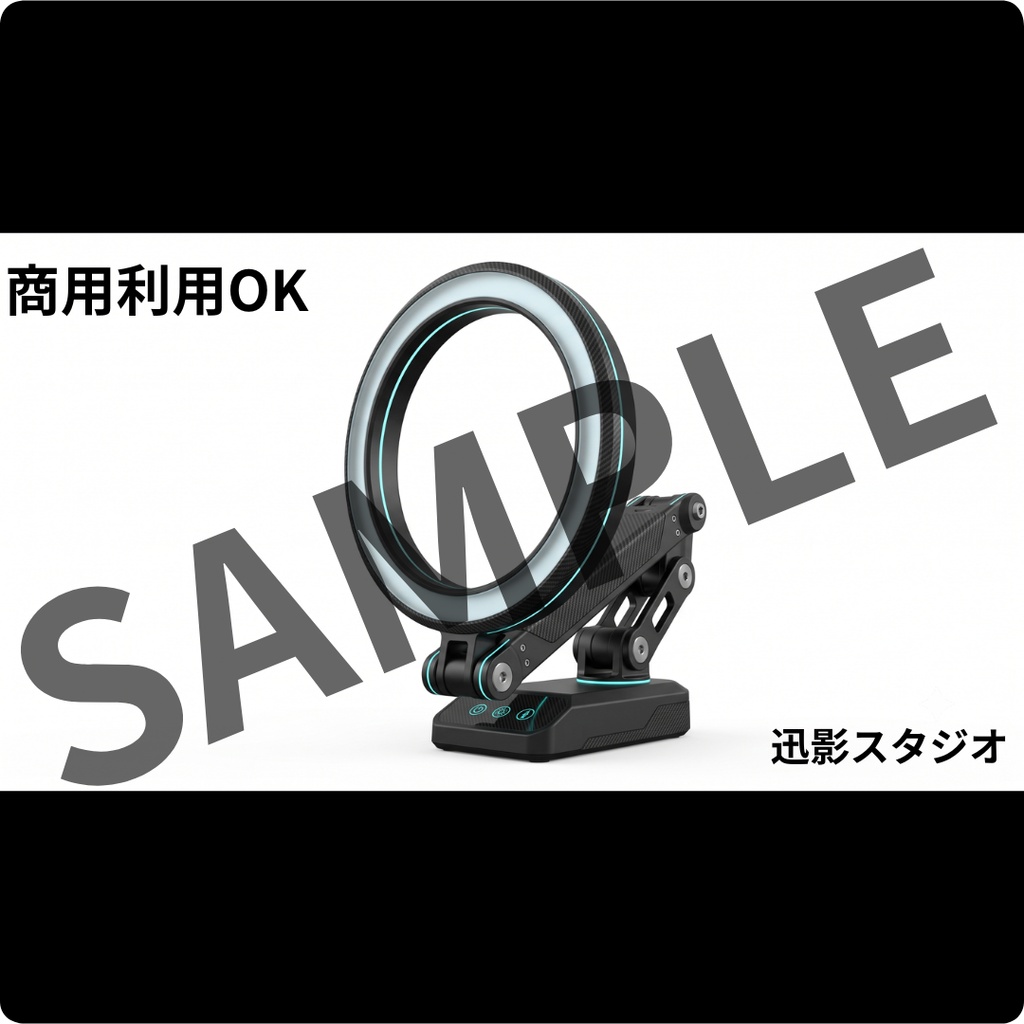 【商用利用OK】マットブラック×サイバーパンク 配信デスク素材35点セット|VTuber向け透過PNG