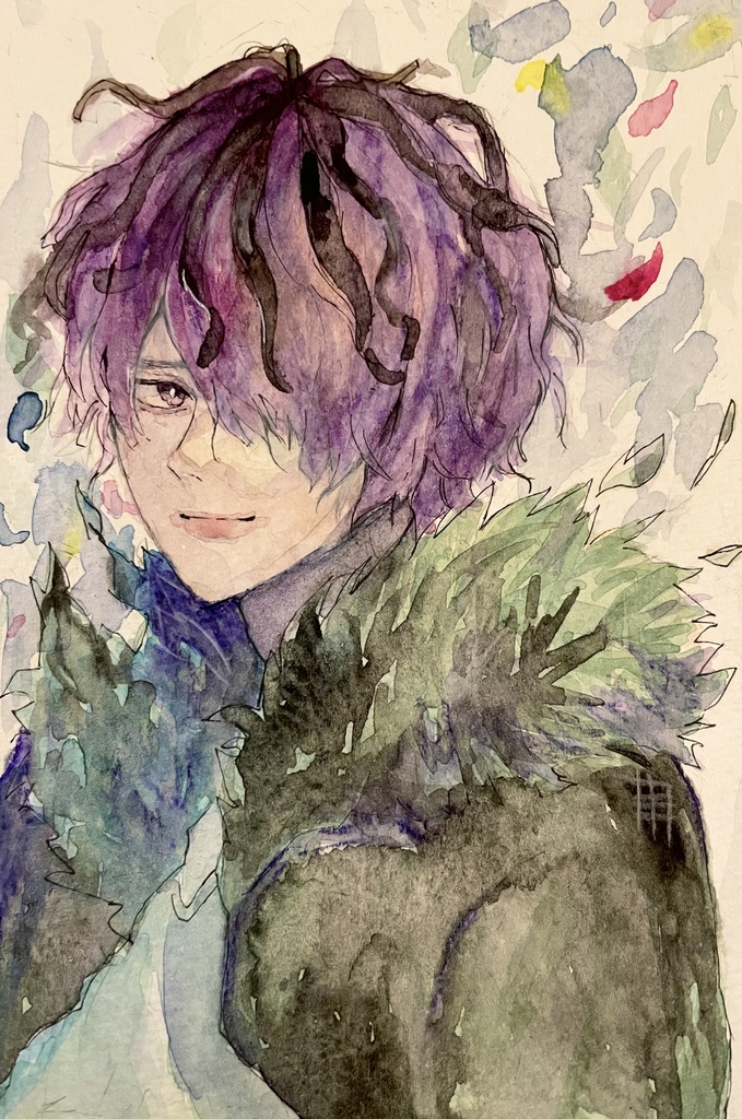 イラスト　手描き