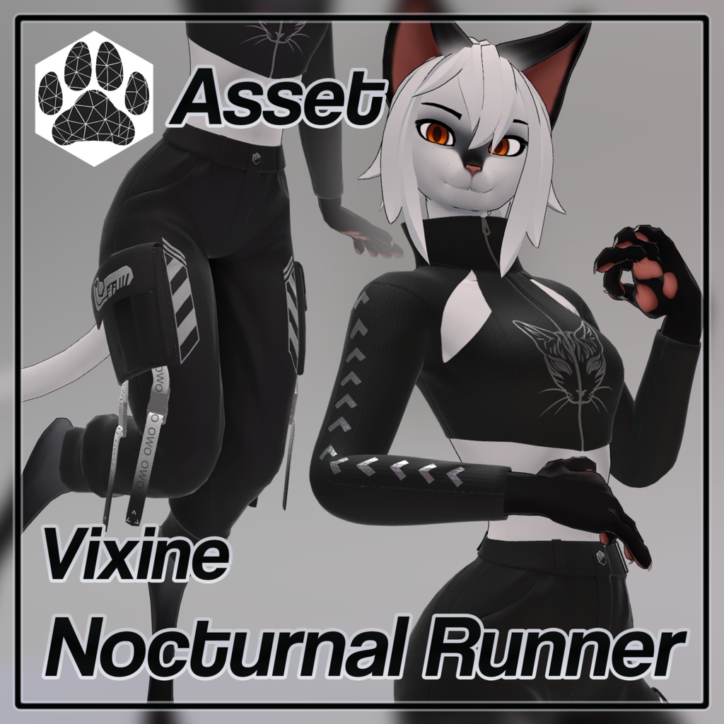 Nocturnal Runner for Vixine [VRChat]