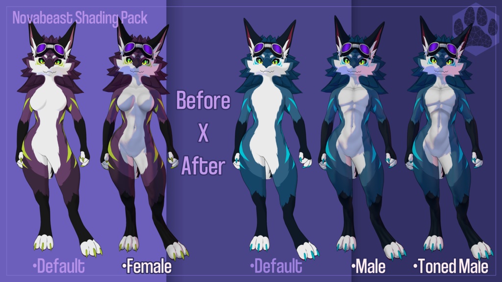 Novabeast Shading Pack
