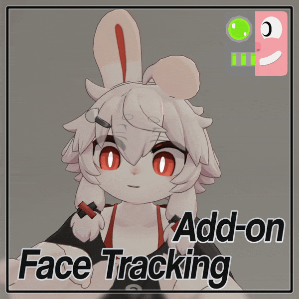 VRChat - 【Yue -ユエ-】 - Face Tracking Addon