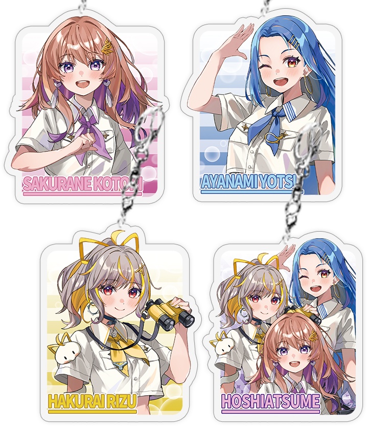 アクリルキーホルダー
