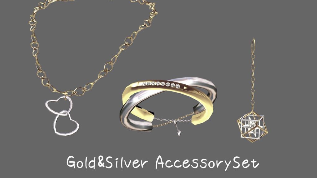 Gold&Silver AccessorySet