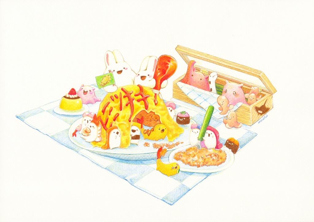 ポストカード「ここを秘密基地にしよう」