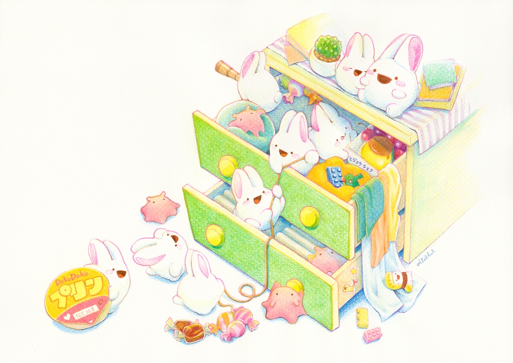 ポストカード「ここを秘密基地にしよう」