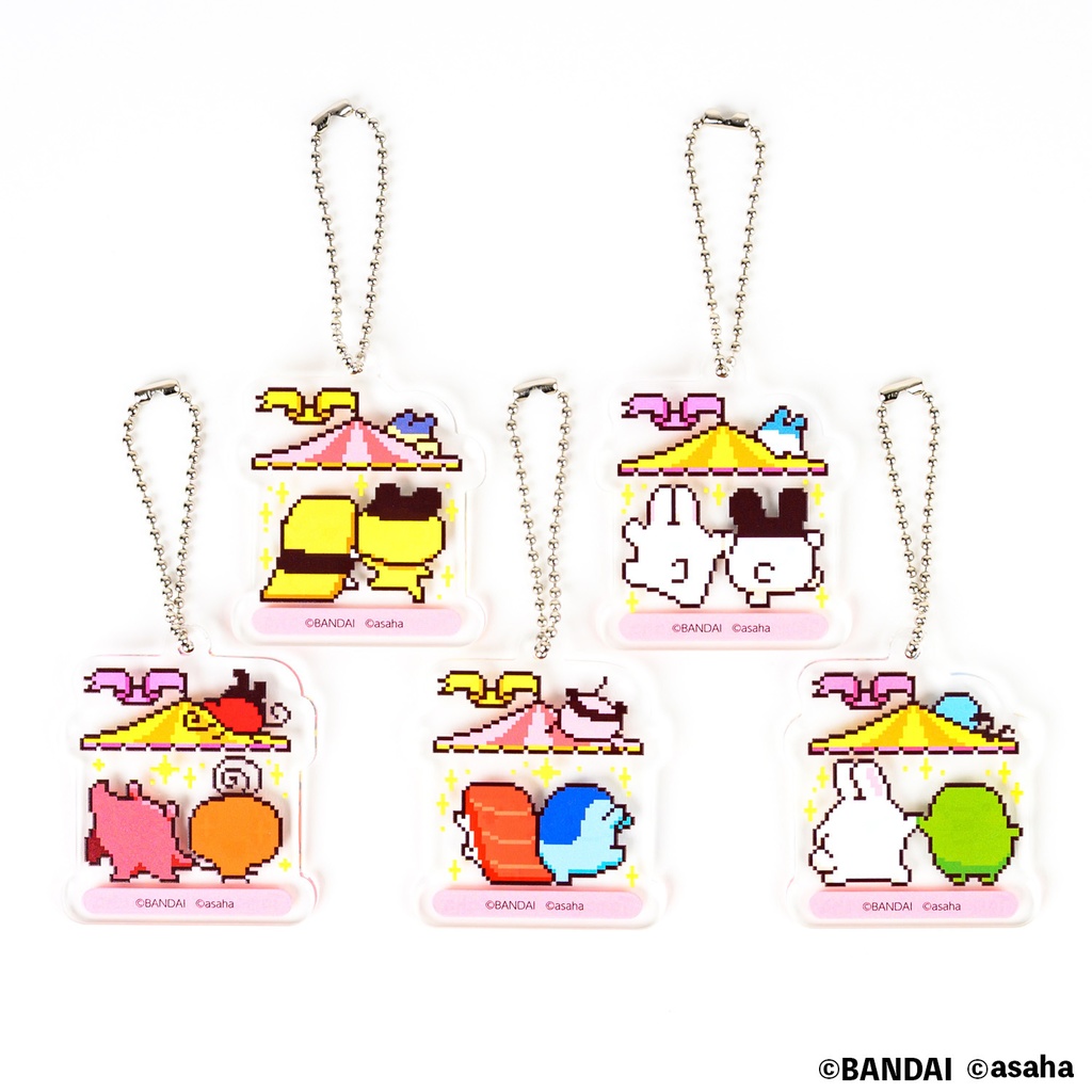 たまごっち×asaha 両面プリントアクリルキーホルダー