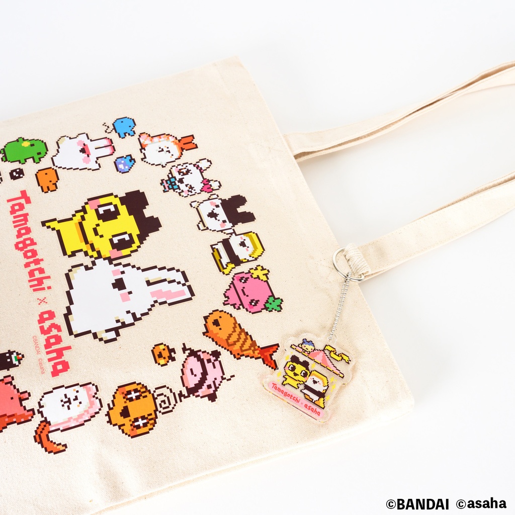 たまごっち×asaha 両面プリントアクリルキーホルダー