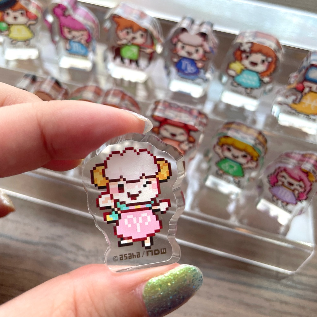 12星座アクリルブロック
