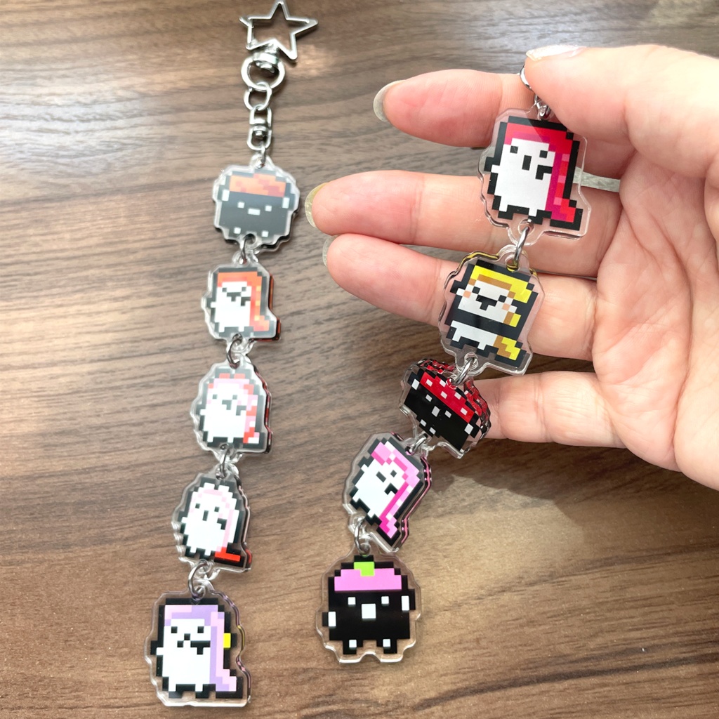 回転ずしくん5連アクリルキーホルダー