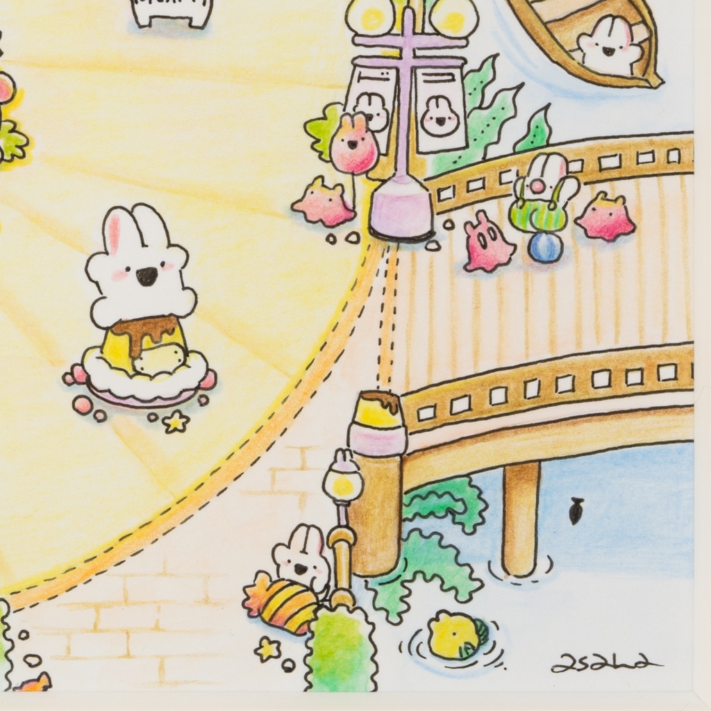 ドコドコランド原画「レインボーパーク」