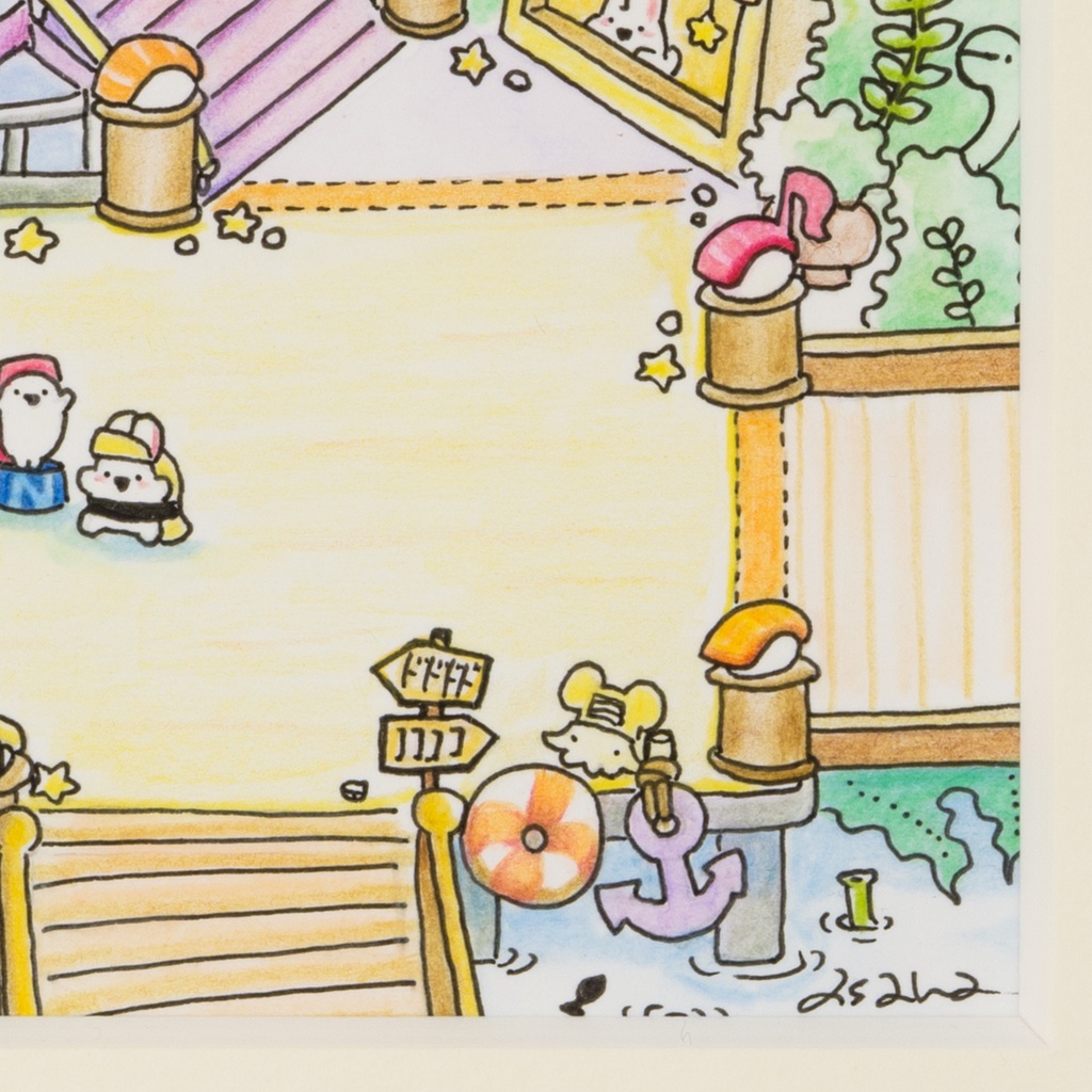 ドコドコランド原画「ミュージックパーク」