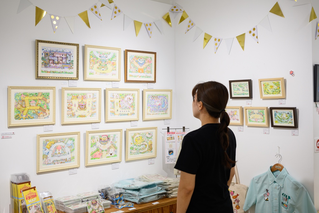 ドコドコランド原画「ミュージックパーク」