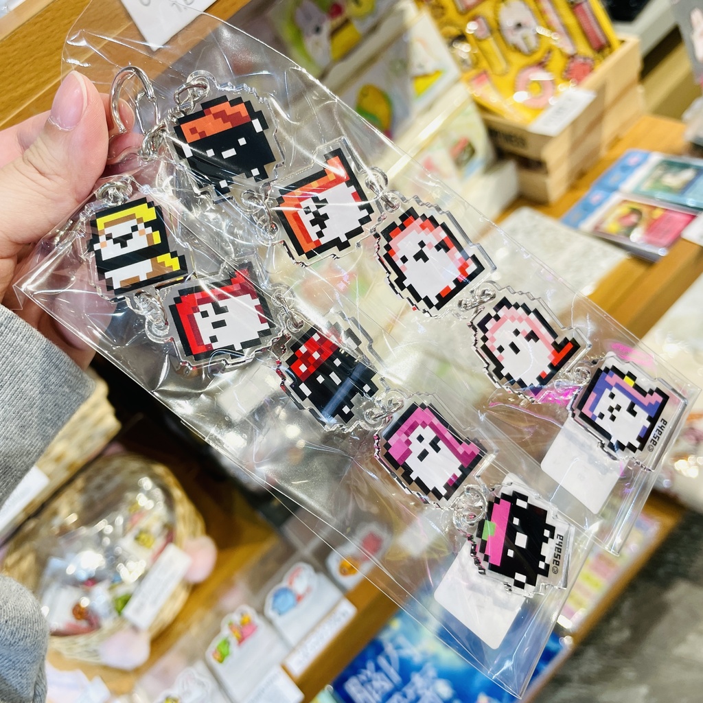 5連アクリルキーホルダーシリーズ