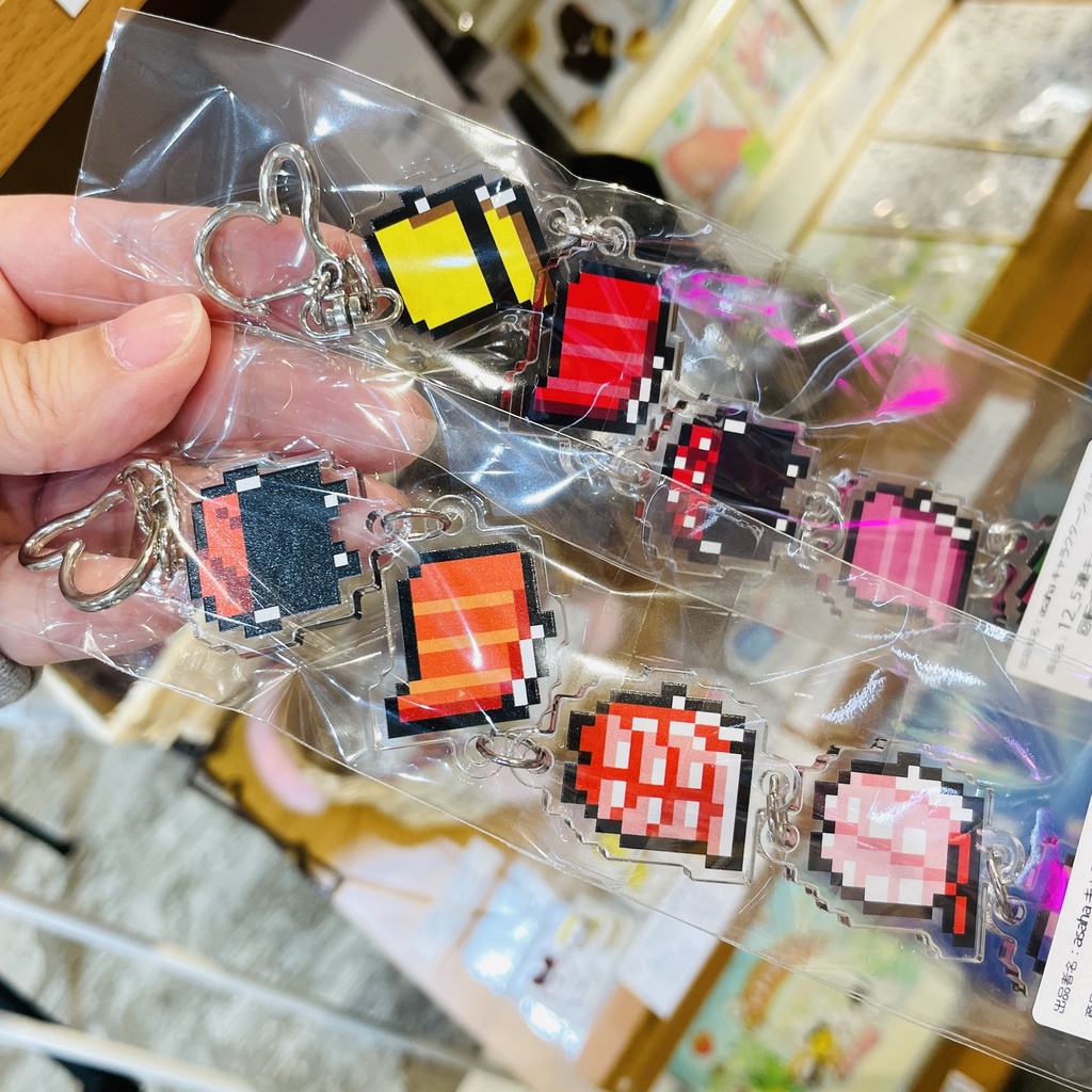 5連アクリルキーホルダーシリーズ