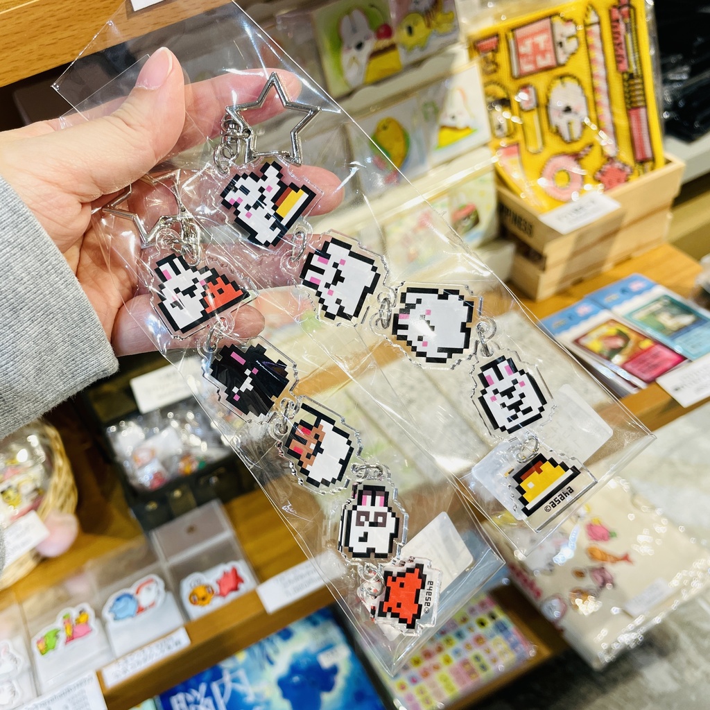 5連アクリルキーホルダーシリーズ