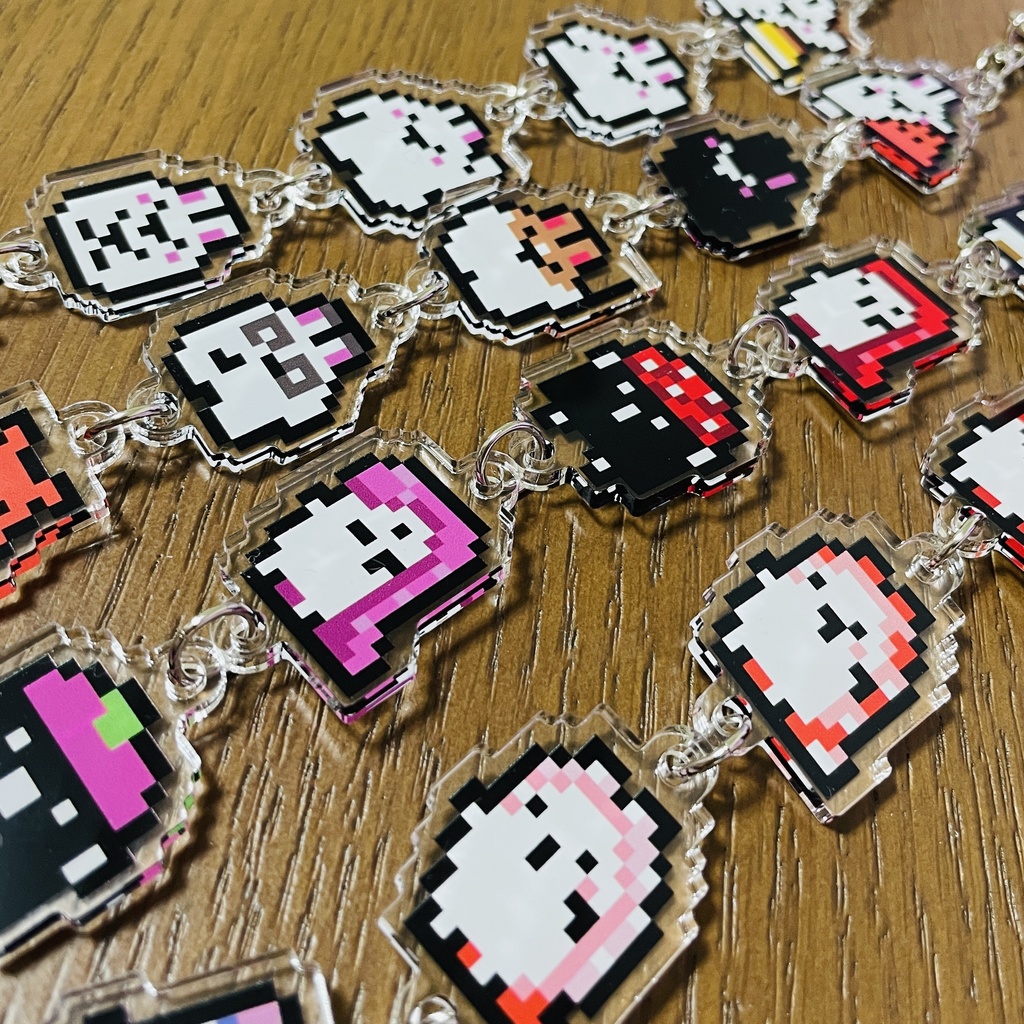 5連アクリルキーホルダーシリーズ