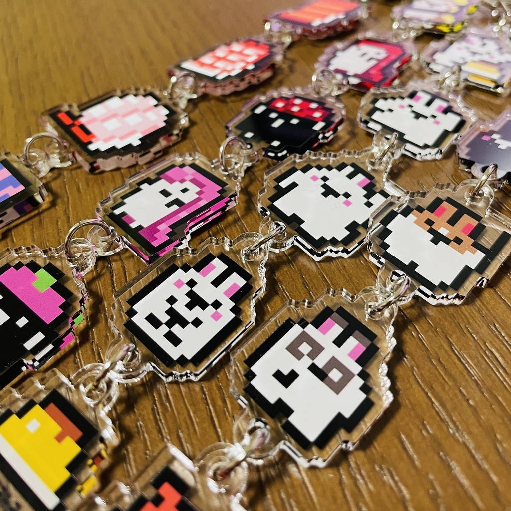 ５連アクリルキーホルダーシリーズ