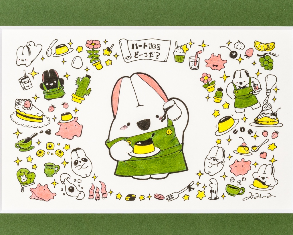 【原画】ドコドコプリンカフェ