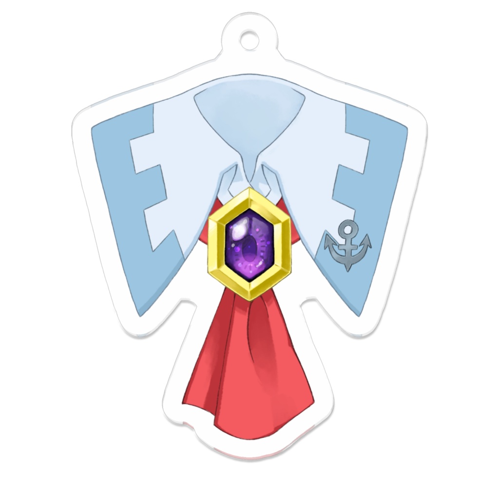 夕船ぎあ(通常) えりキーホルダー