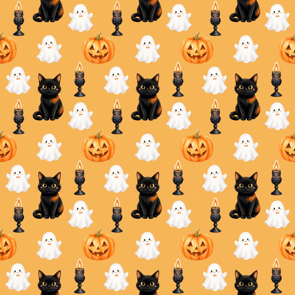 ハロウィンデジタルペーパー　その1