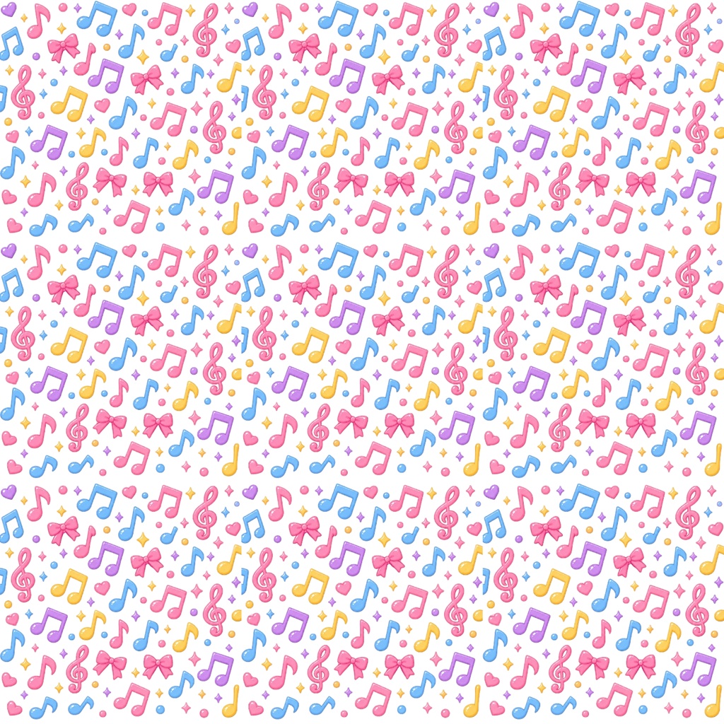 かわいい音符　その1