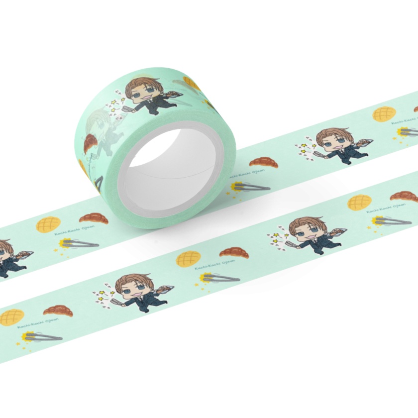 カチカチおじさん　マスキングテープ