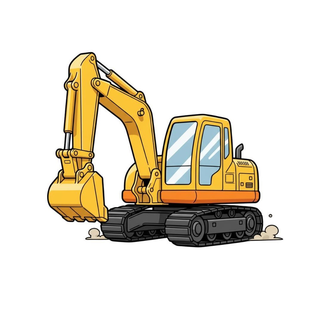 働く車クリップアート10点セット【Canva対応・商用OK】