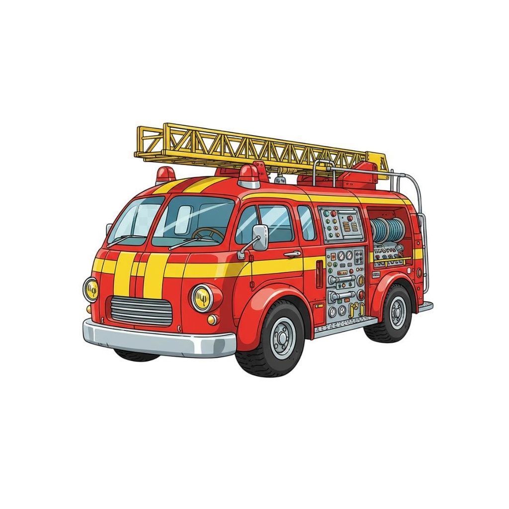 働く車クリップアート10点セット【Canva対応・商用OK】