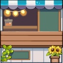 ピクリエ用サークルスペース素材(店4色)