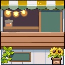 ピクリエ用サークルスペース素材(店4色)