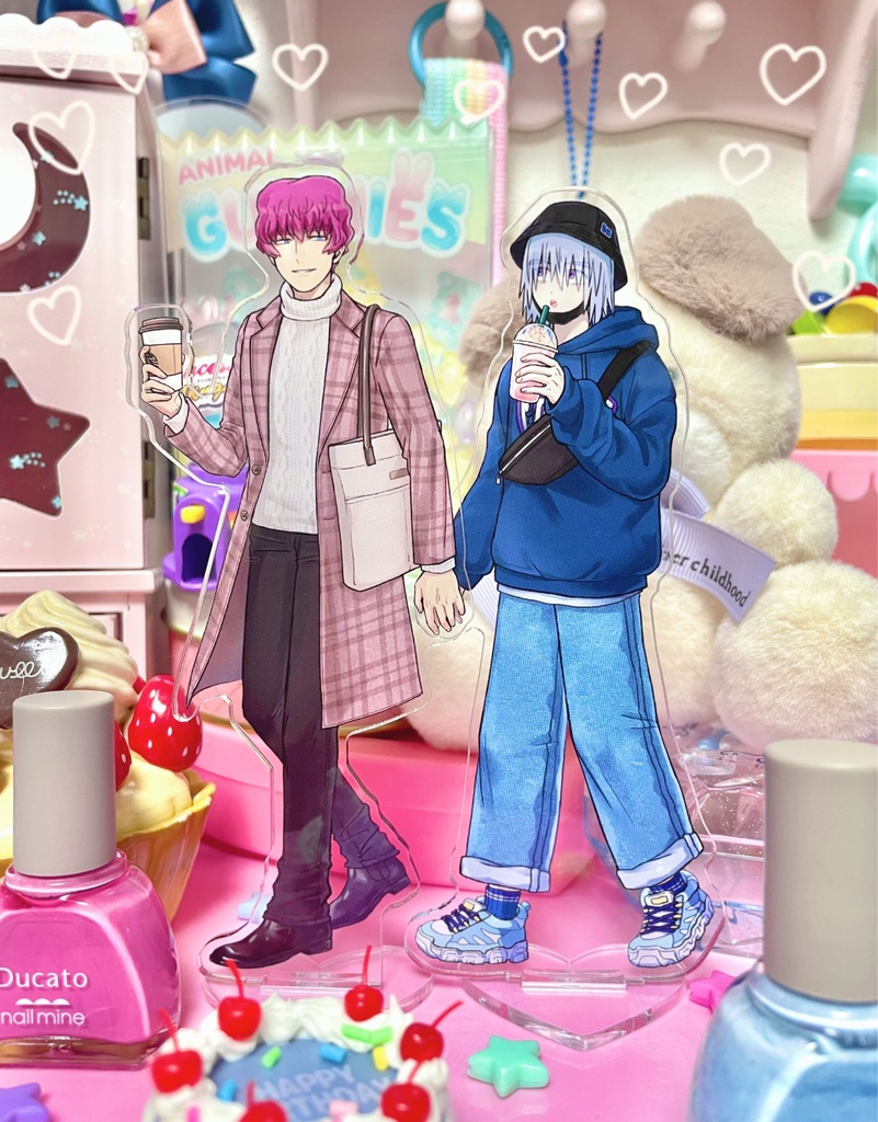 リューダニ私服デートアクスタセット