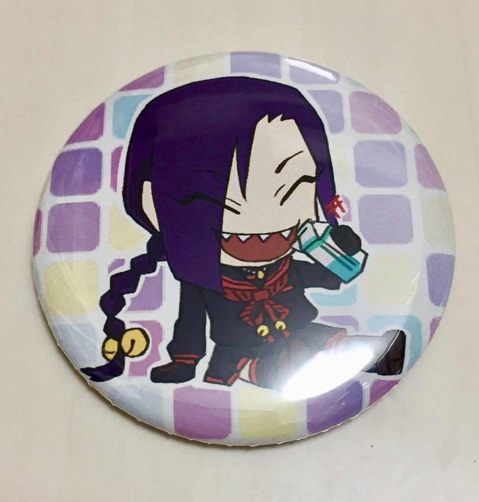 被造物+お食事 缶バッチ