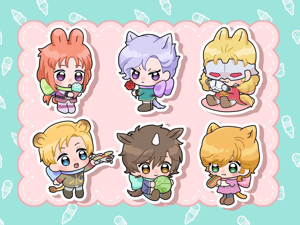 ユニコーン　シールセット